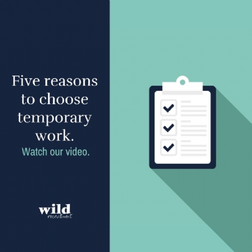 5 reasons to choose temporary work.