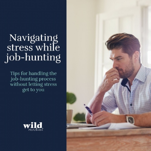 Navigating stress while job-hunting