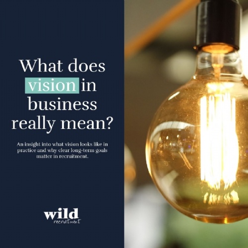 What does vision in business really mean?