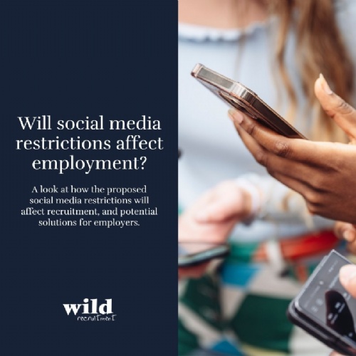 Read more... Will social media restrictions affect employment?