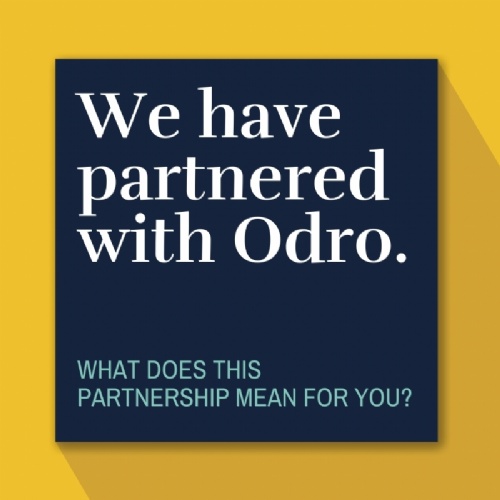 We have partnered with Odro.®